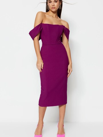 Trendyol Cocktail dress in Purple