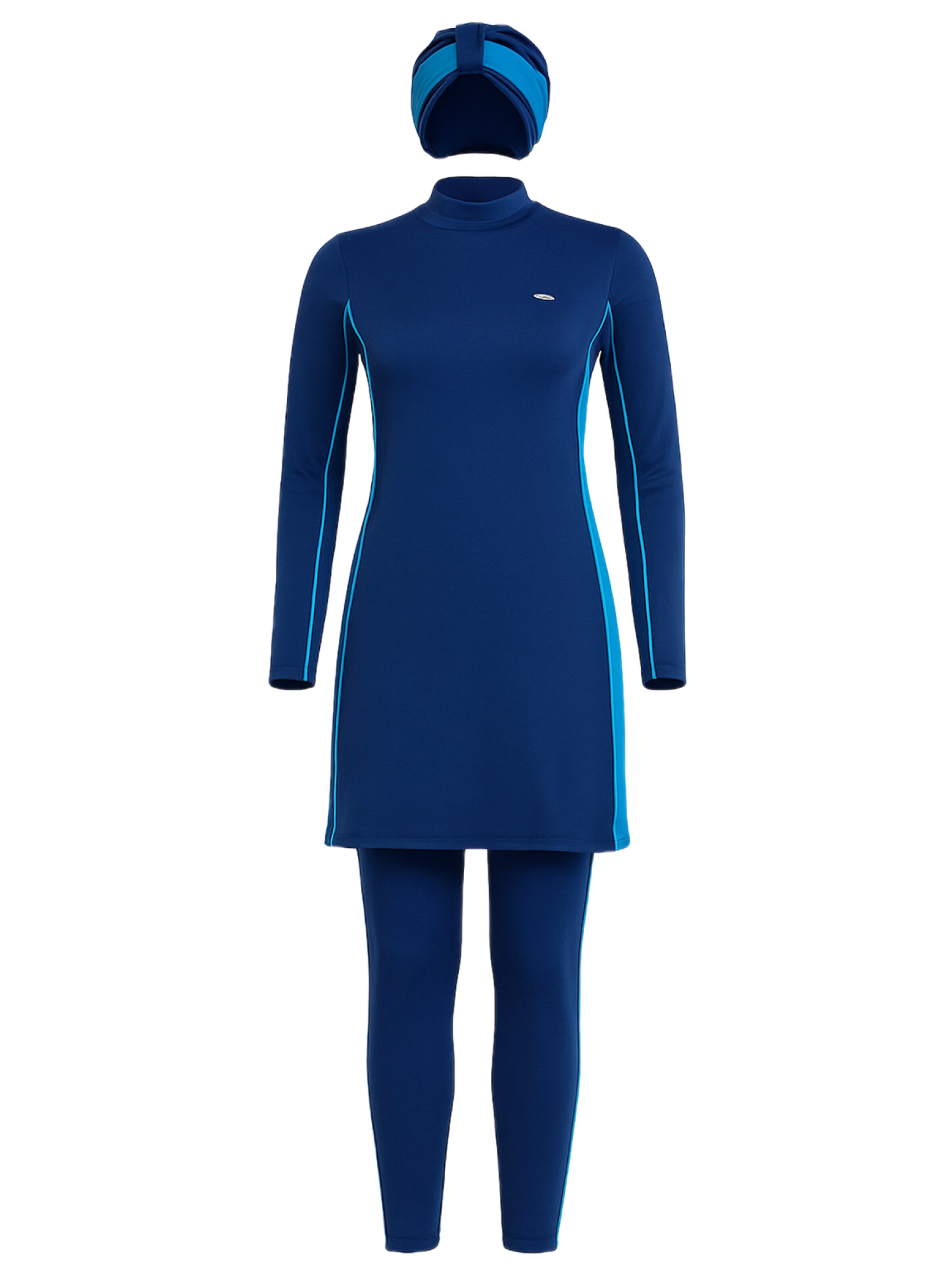 C&City Badeanzug in blau / dunkelblau, Produktansicht