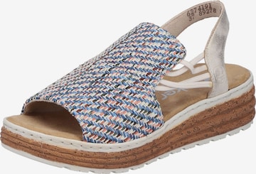 Rieker Sandals in Beige: front