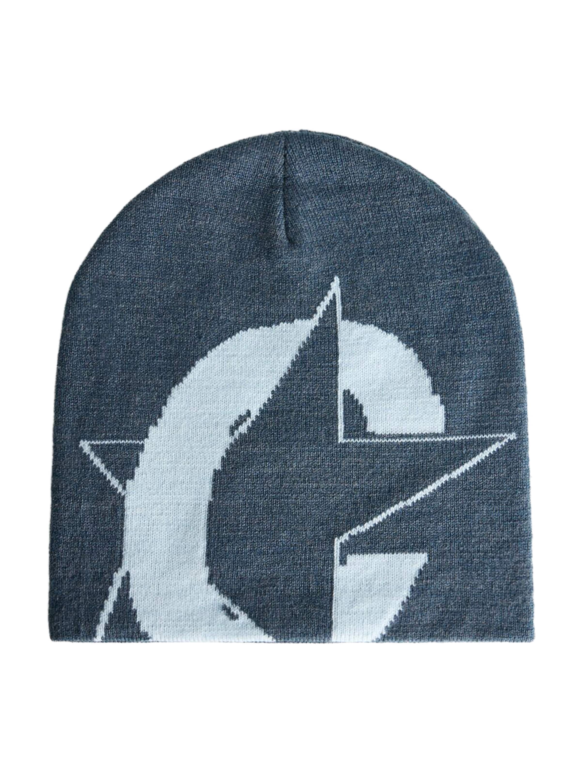 Bershka Čepice - marine modrá / pastelová modrá, Produkt