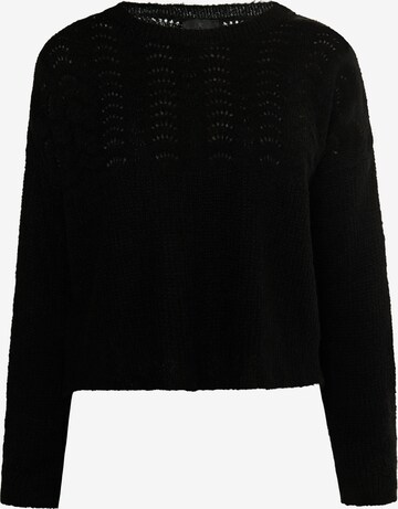 DreiMaster Klassik Sweater in Black: front