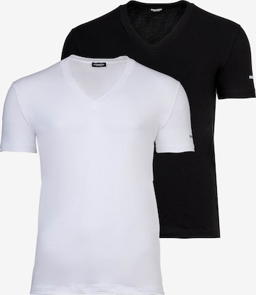 DSQUARED2 - Camiseta en negro: frente