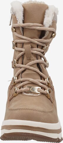 TOM TAILOR Snow boots in Beige