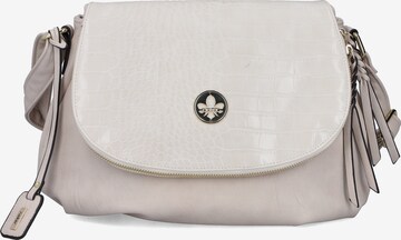 Rieker Crossbody Bag in White: front