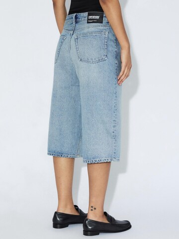 Dr. Denim Loosefit Jeans 'Dace Mid Wide Capri' in Blauw