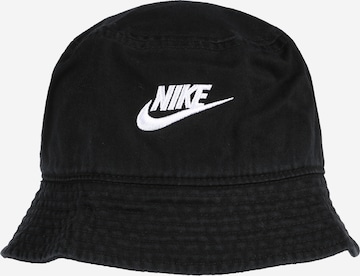 Nike Sportswear Hat in Black: front