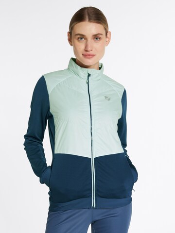 ZIENER Athletic Jacket 'NARINA' in Blue: front