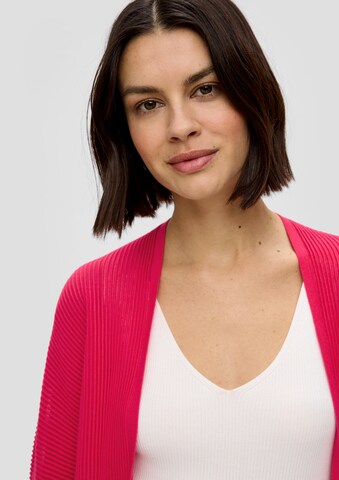 s.Oliver BLACK LABEL Strickjacke in Pink