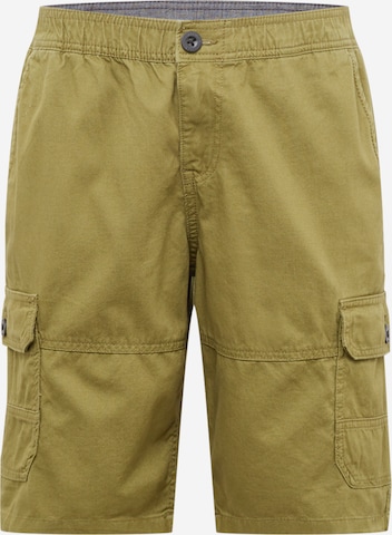 TOM TAILOR Cargo trousers in Green: front