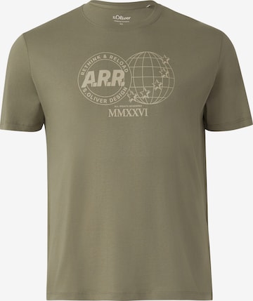 s.Oliver T-Shirt in Grün: Vorderseite