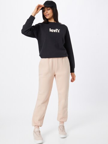 LEVI'S ® Sweatshirt 'Graphic Standard' in Zwart