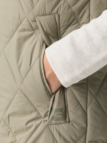 CAMEL ACTIVE Lange Weste mit Kapuze in Grün