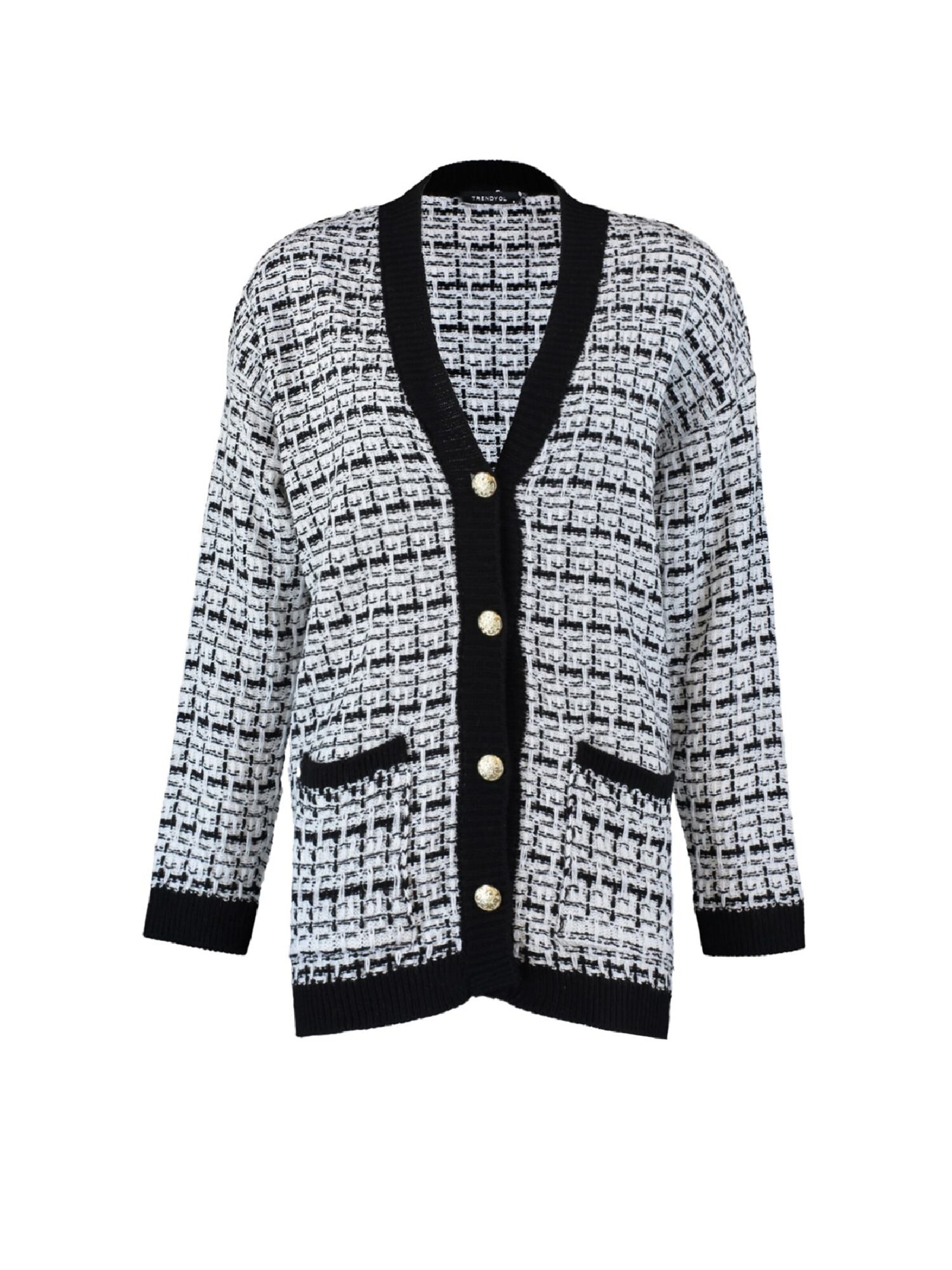 Trendyol Cardigan i sort: forside