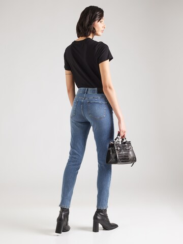 DKNY Skinny Jeans 'BLEEKER SHAPING SKIN' in Blau: Rückseite