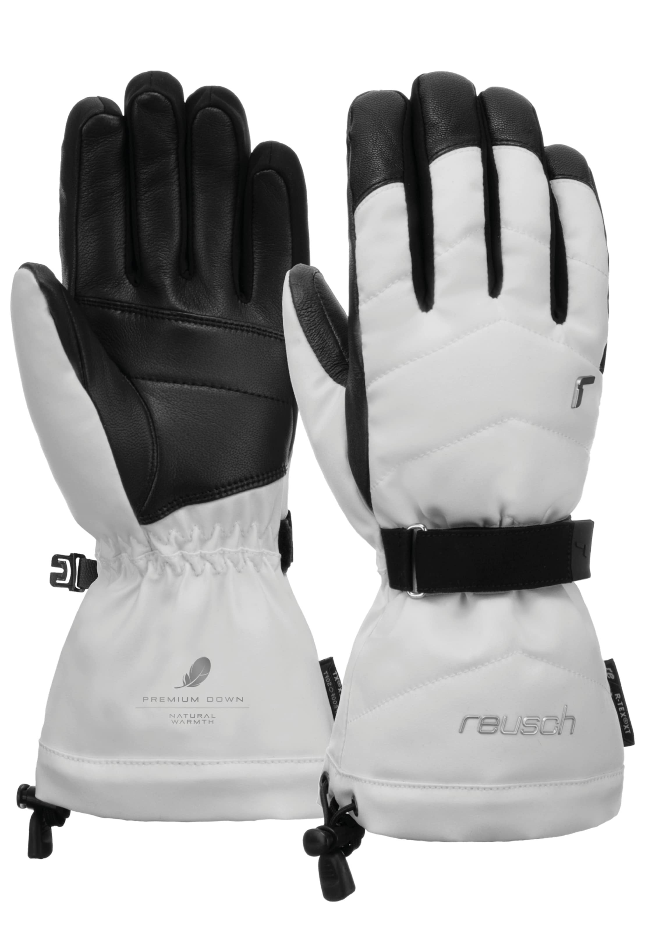 REUSCH Sports gloves 'Nadia R-TEX XT' in Black: front