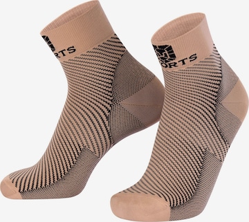 SWORTS Athletic Socks 'VITAL' in Beige: front