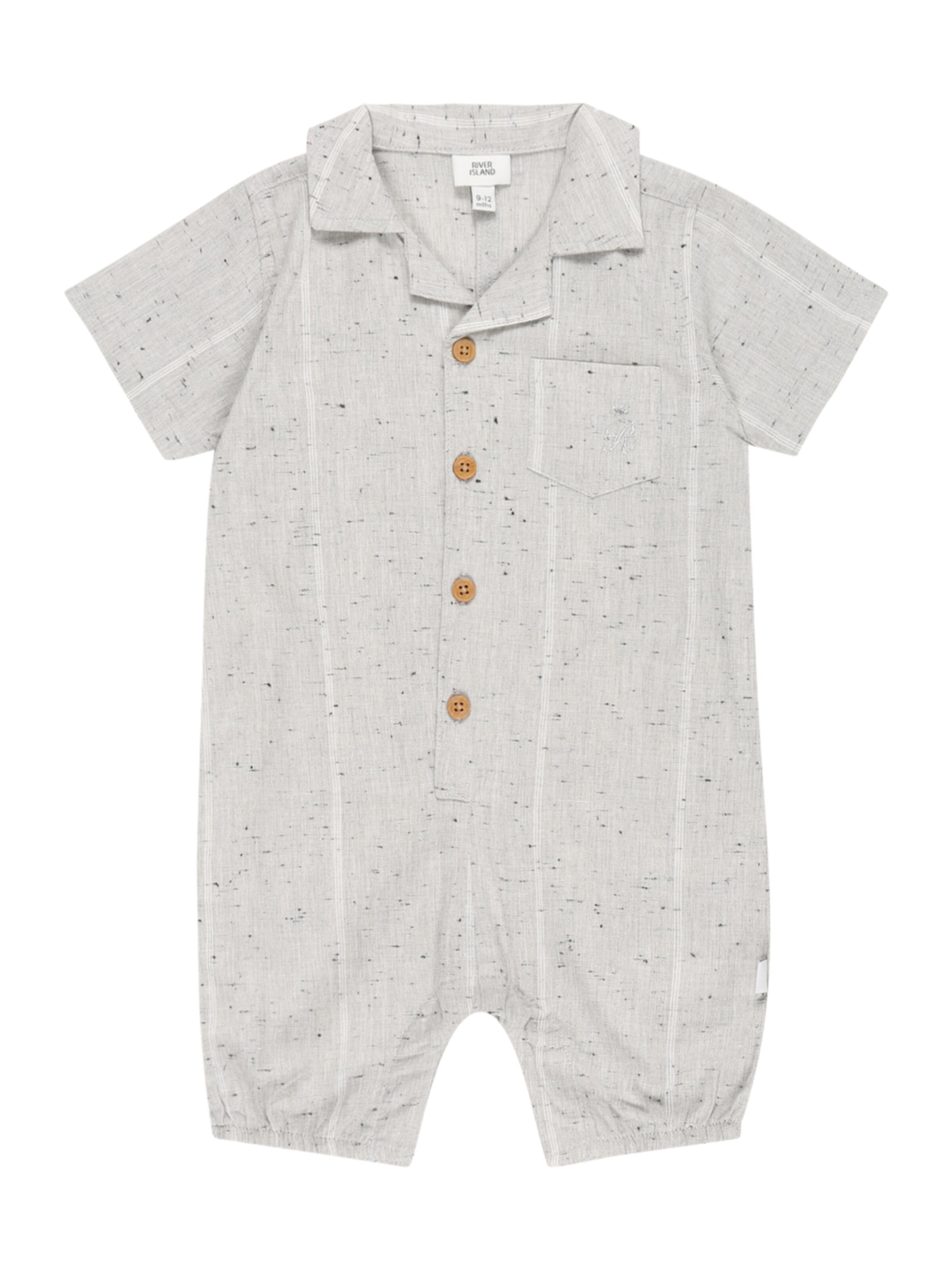 Kinder Bekleidung River Island Overall in Graumeliert - VQ99750