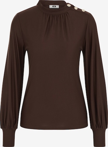 WE Fashion Paita värissä ruskea: etupuoli
