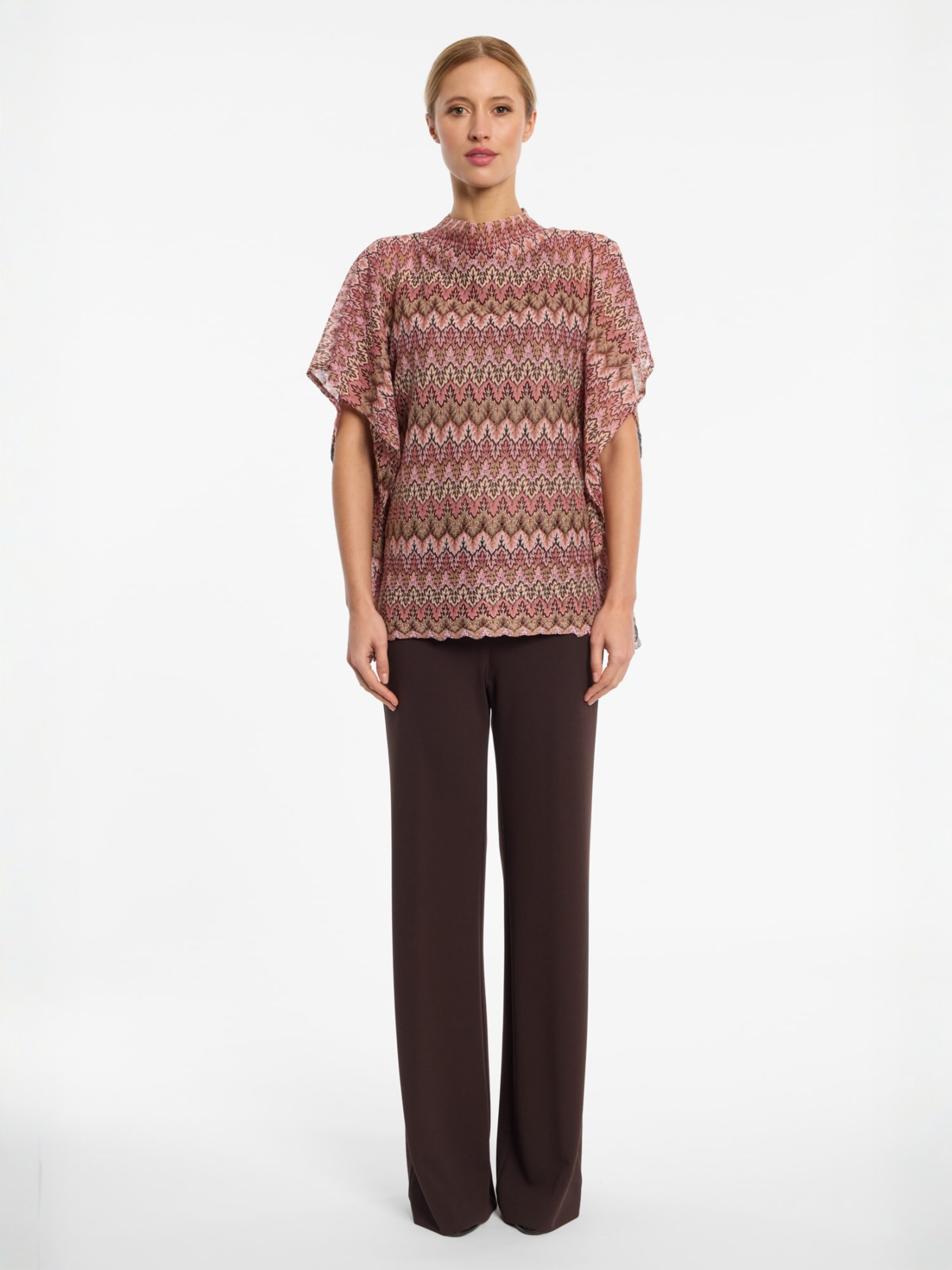 Ana Alcazar Top 'Enviria' in Brown