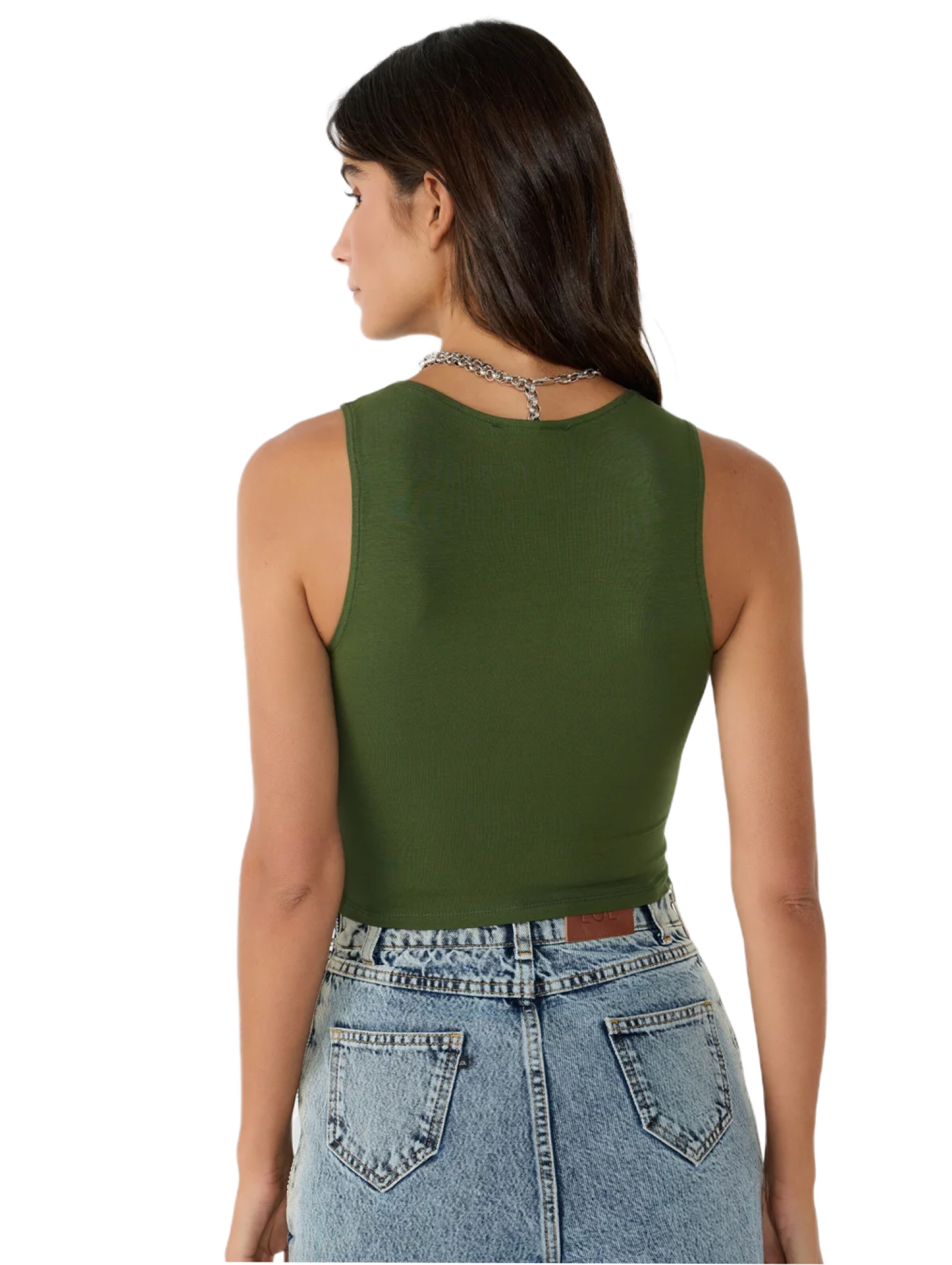 Haut No Matter What en vert