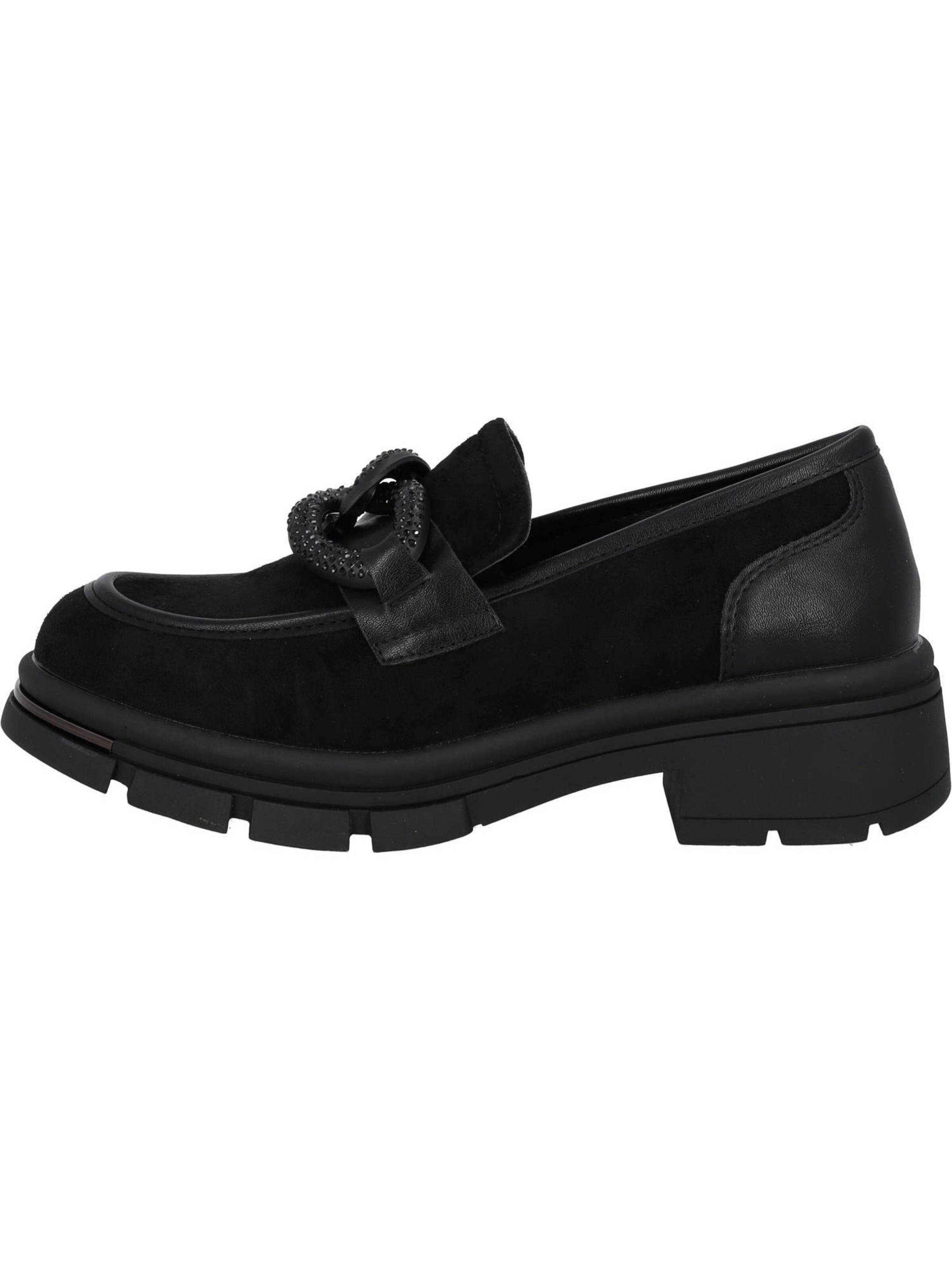 Palado Instappers 'Jemneh' in Zwart: voorkant