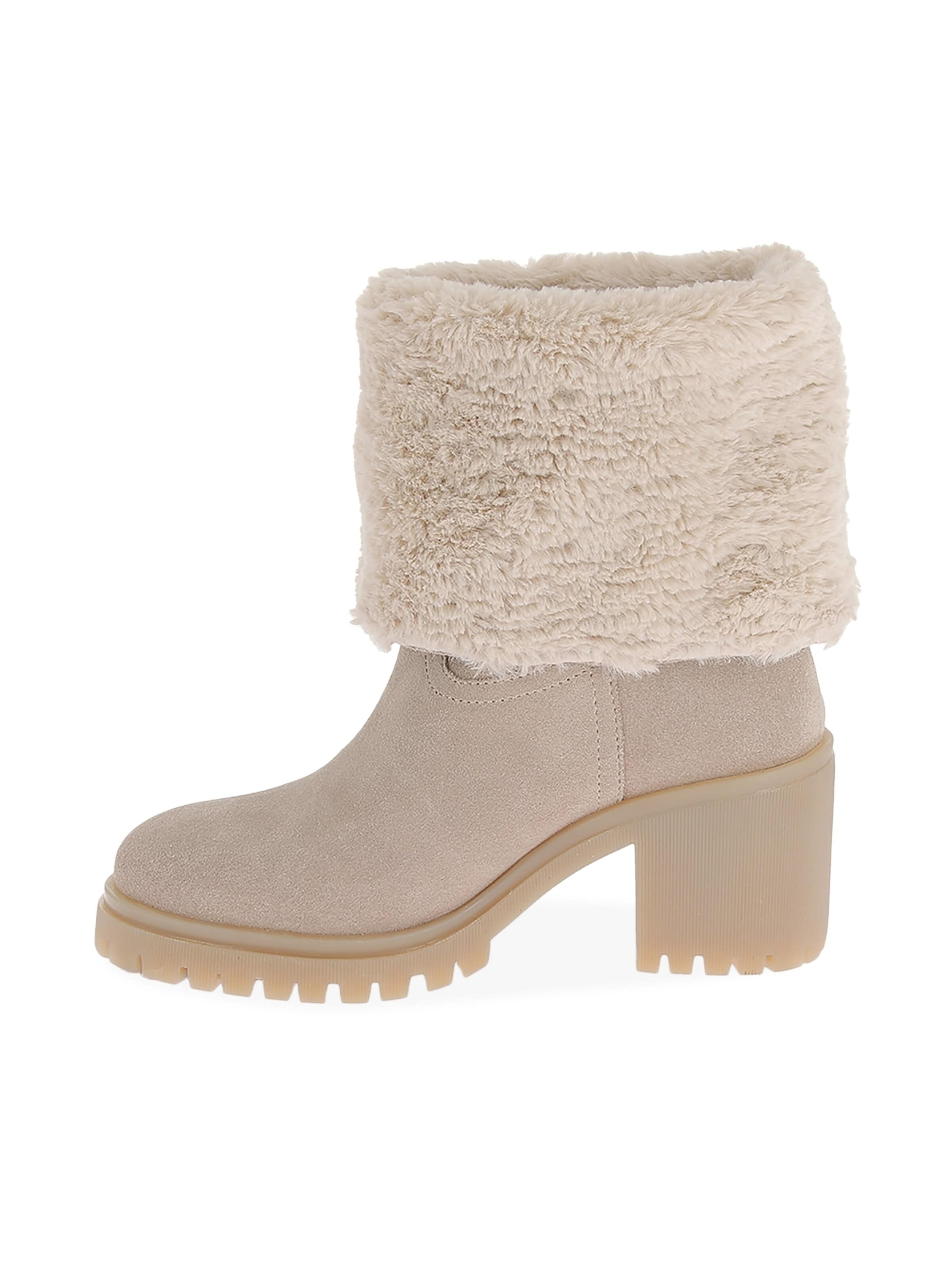 Les Tropéziennes - Botas de tobillo 'Lederstiefeletten von M.belarbi Velvia' en beige