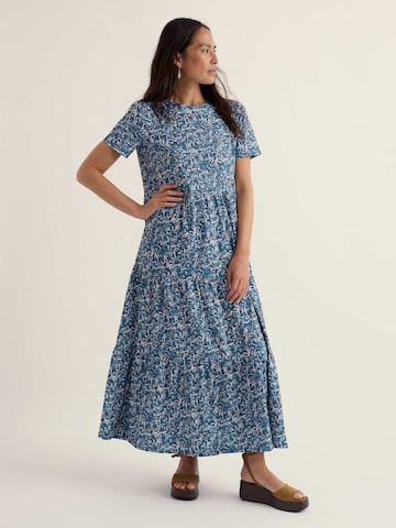Seasalt Cornwall Jurk 'Line Strokes' in Blauw