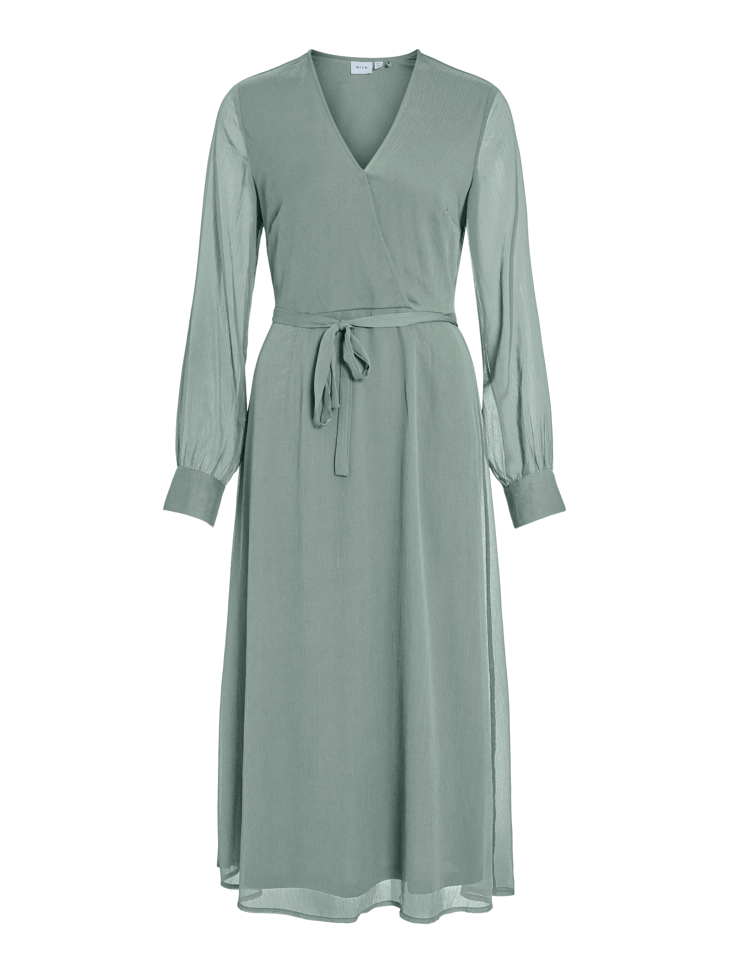 VILA Рокля 'VIFalia' в зелено: отпред
