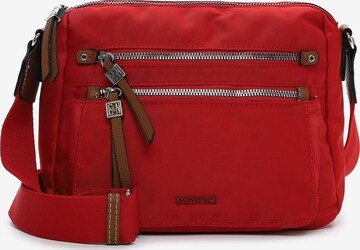 Borsa a tracolla di Emily & Noah in rosso: frontale