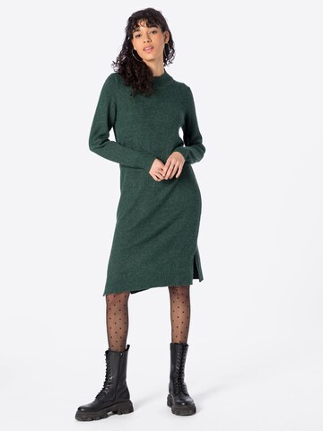 VILA Knit dress 'VIRil' in Green