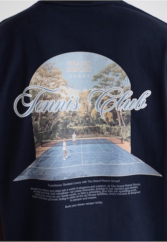 Prohibited - Camisa 'Grand Match Tennis' em azul