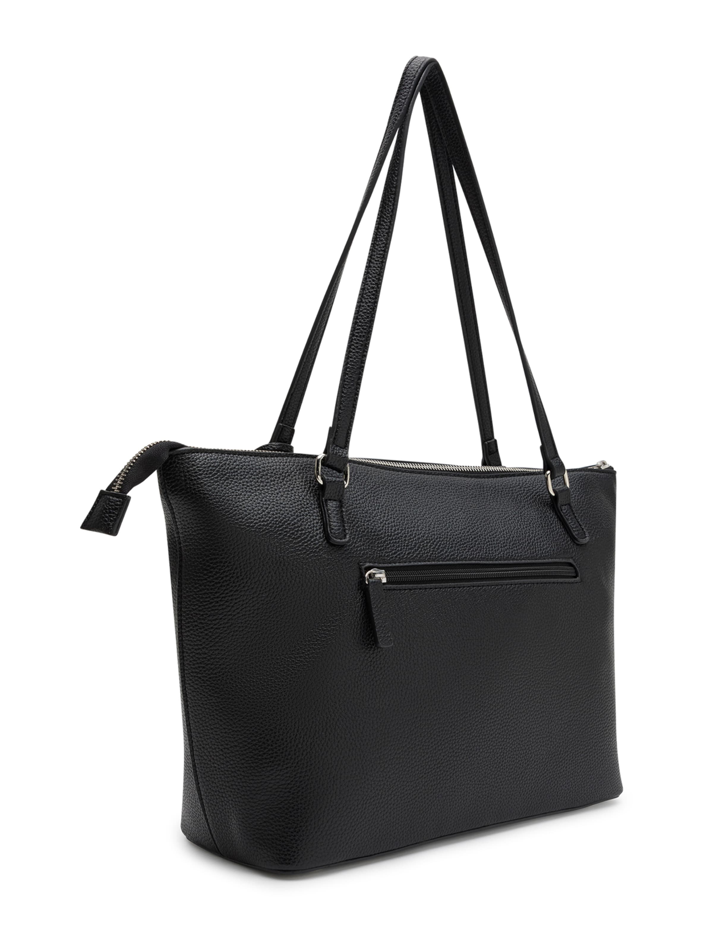 L.CREDI Μεγάλη τσάντα 'Michaela' σε μαύρο