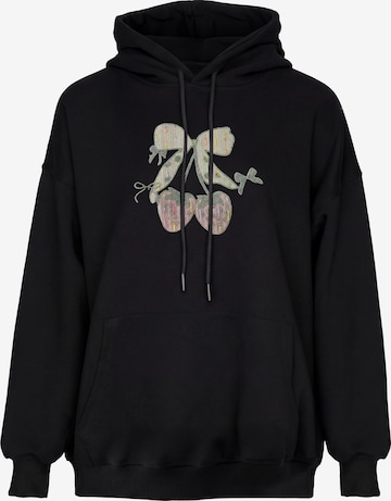 Sweat-shirt MYMO en noir : devant