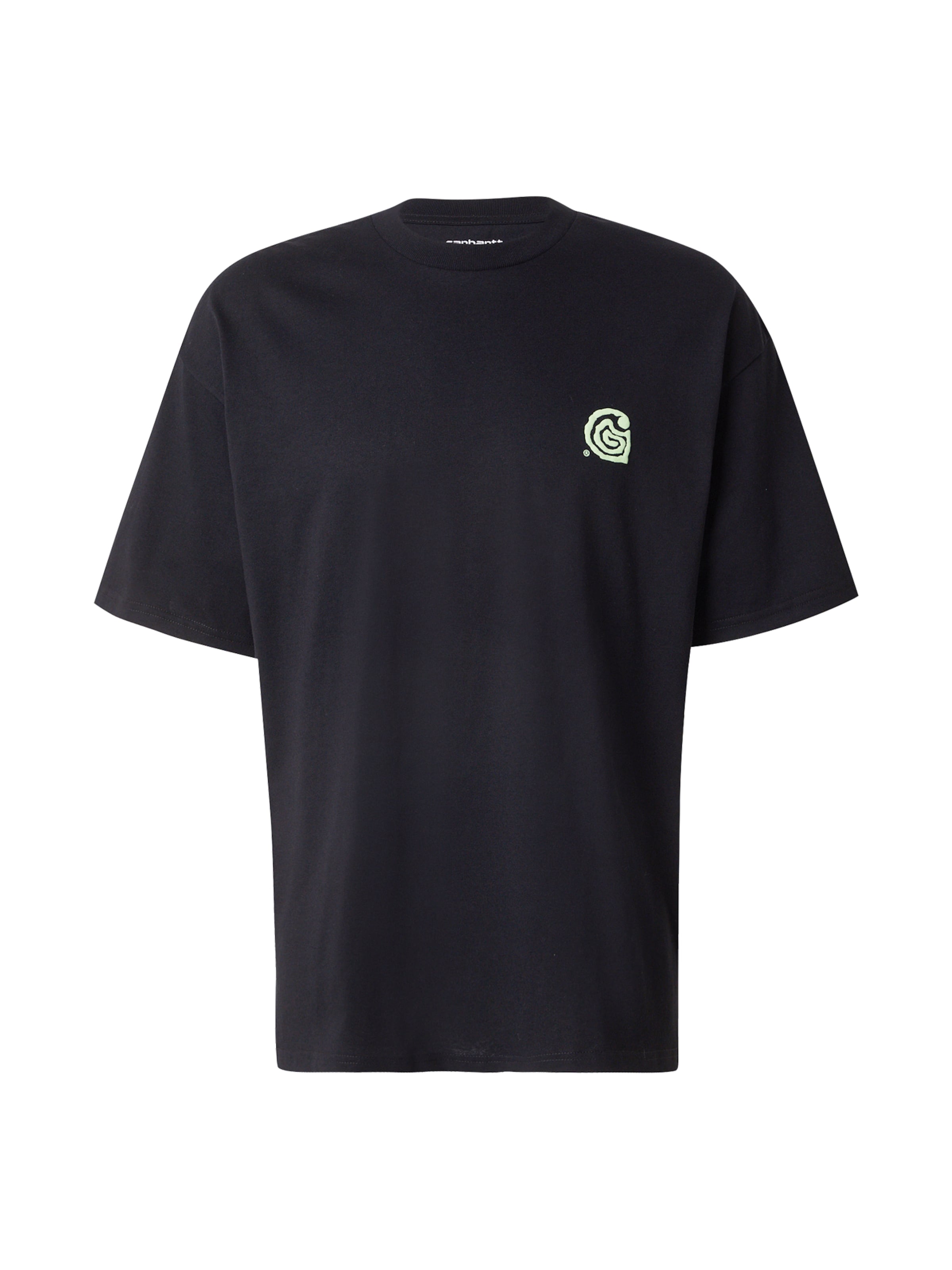 T-Shirt 'Helix' Carhartt WIP en noir : devant