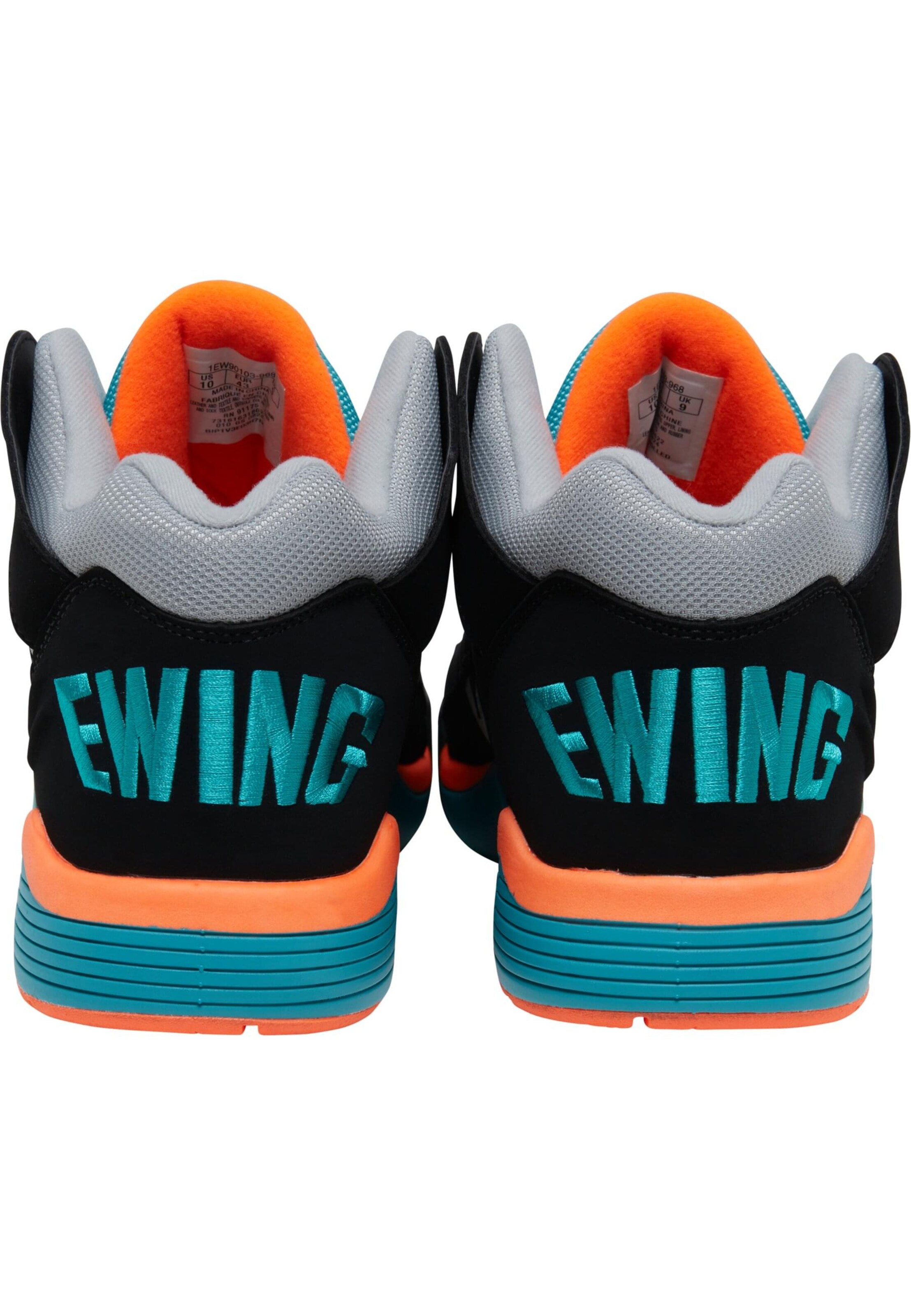 Ewing Sneaker in Schwarz