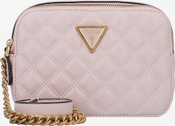 Sac �à bandoulière 'Giully' GUESS en rose : devant