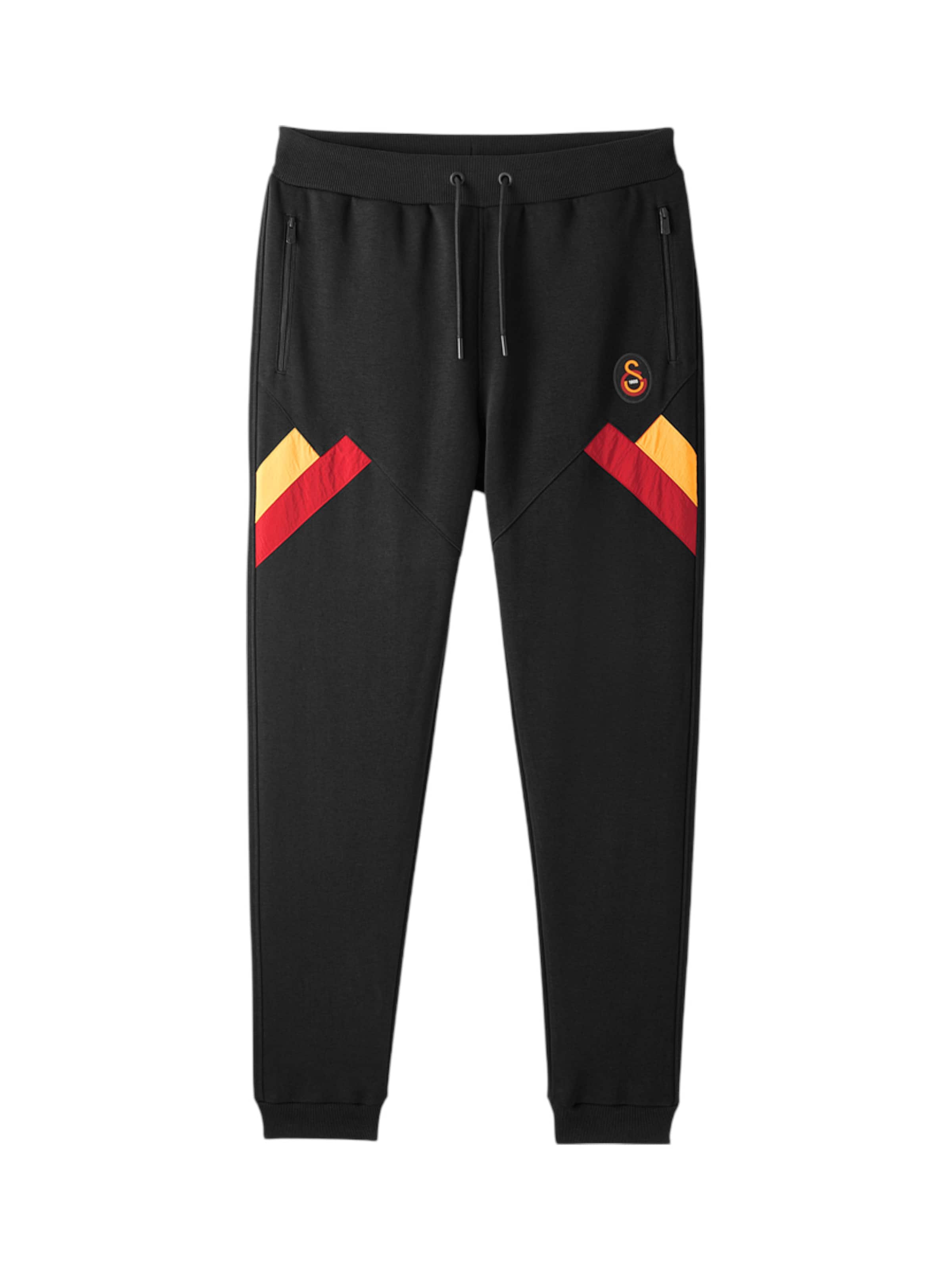 Galatasaray Tapered Byxa i svart: framsida