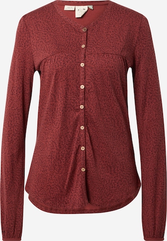 Ragwear Blouse 'ZOFKA' in Rood: voorkant