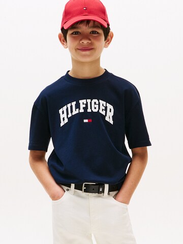 T-Shirt TOMMY HILFIGER en bleu : devant