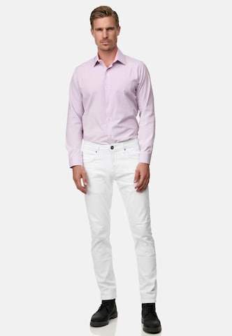 Rusty Neal Slim Fit Hemd in Lila