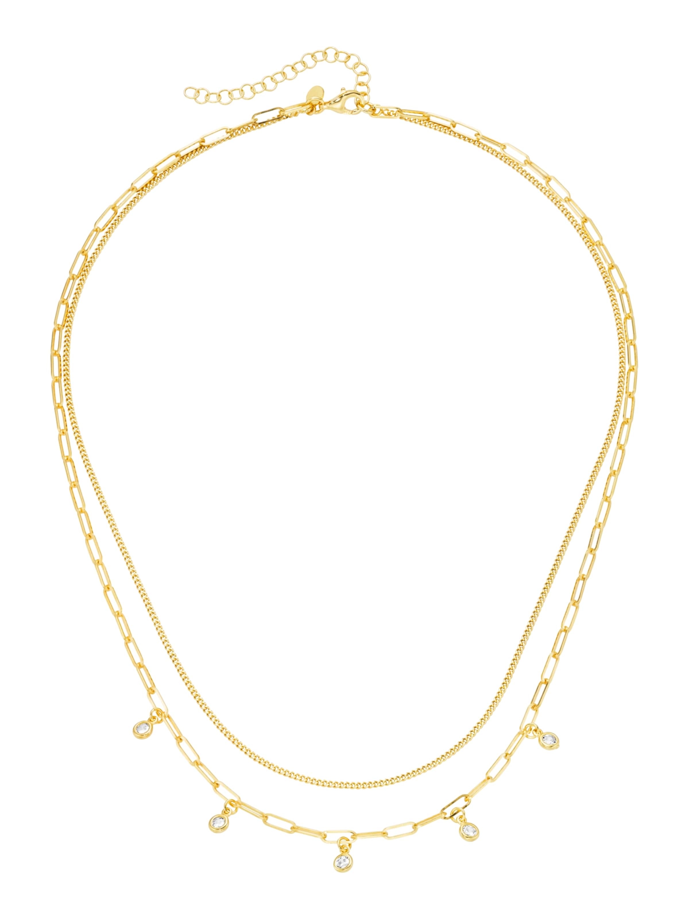 Smart Jewel Ketting in Goud: voorkant