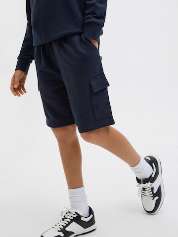 Jack & Jones Junior Normální Kalhoty 'JPSTBRADLEY' – modrá