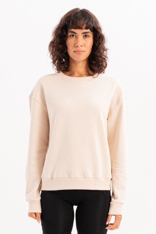 Sweat-shirt Justever en beige