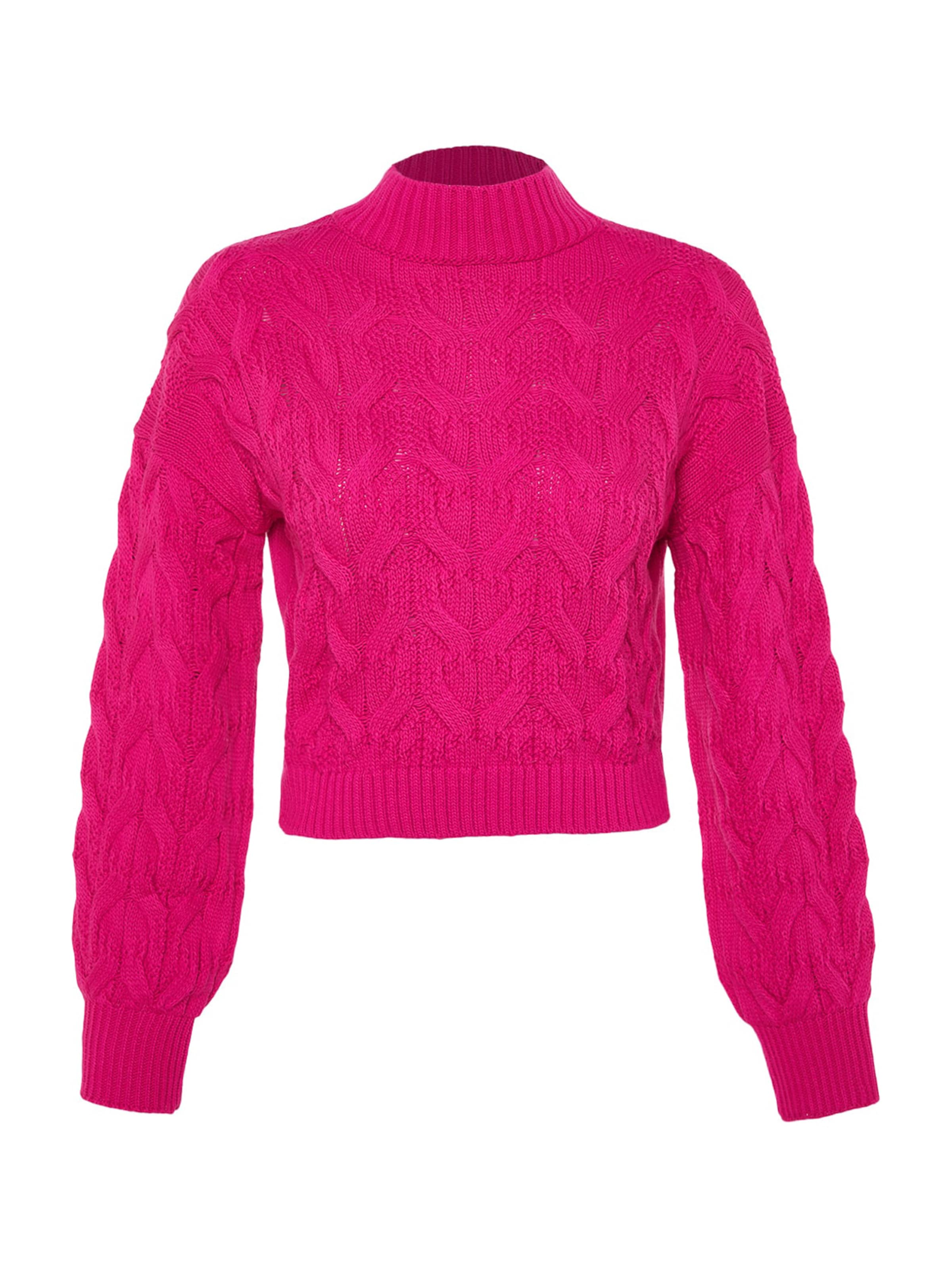 Trendyol Svetr – pink: přední strana