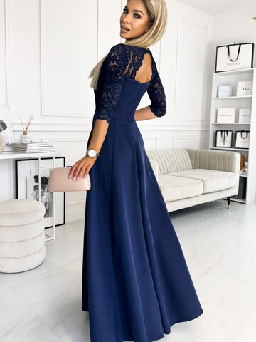 Numoco Abendkleid 'Maxikleid Amber' in Blau