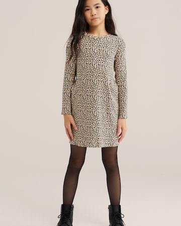 WE Fashion Dress 'Meisjes' in Brown