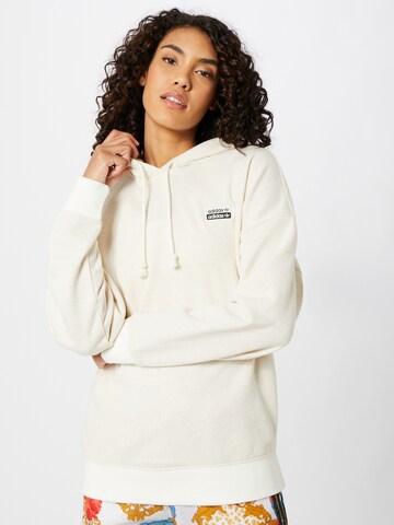 Pullover di ADIDAS ORIGINALS in bianco: frontale