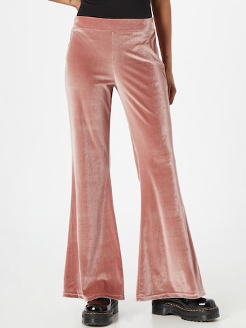 RECC Zvonový Kalhoty 'LOTTIENA' – pink: přední strana