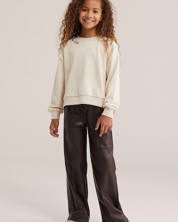 WE Fashion - Loosefit Pantalón en marrón