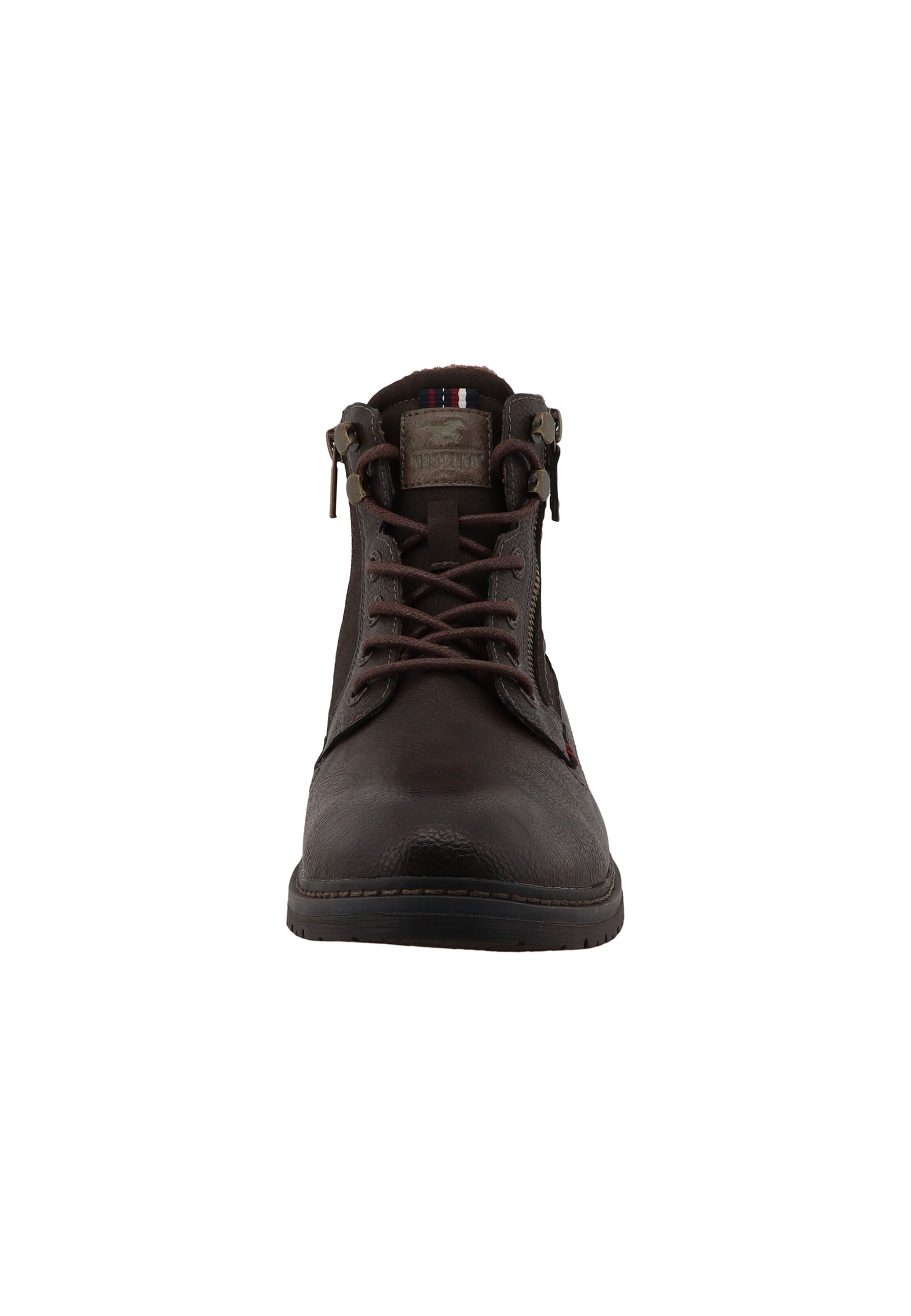 Bottines à lacets MUSTANG en marron